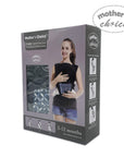 Mothers Choice 3 Way Premium Baby Carrier Grey - Pattern