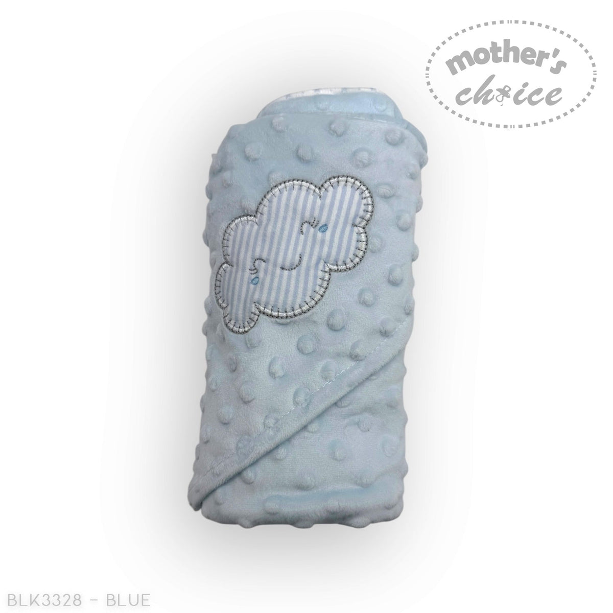 M/C SHERPA BLANKET &amp; ELEPHANT DUDU BLUE