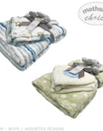 Mothers Choice  Dudu Blanket Boys Asst Creatures