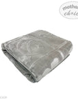 Mothers Choice Baby Mink Blanket - Grey Abc