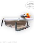 BABY BATH LARGE WITH DUCK &TOYS &CUSHION
