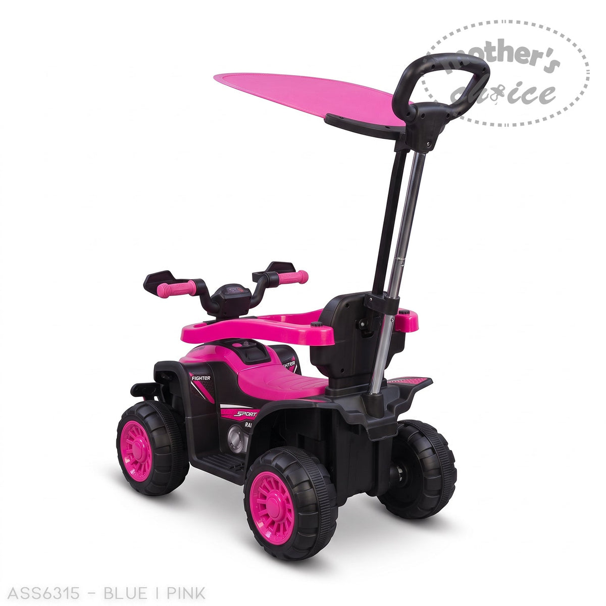 RIDE-ON CAR WITH CANOPY