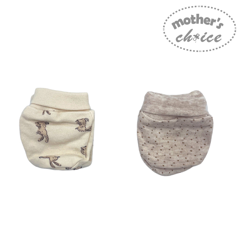 Two baby疝气带 on a white background with 'mother's choice' branding.