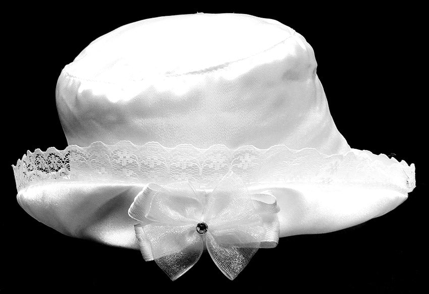 Mothers Choice Girls Satin Floppy With Bow