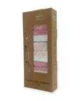 Mothers Choice  Bamboo 3 Pack Facecloths Pink
