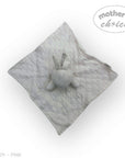 M/C SHERPA BLANKET & RABBIT  DUDU PINK