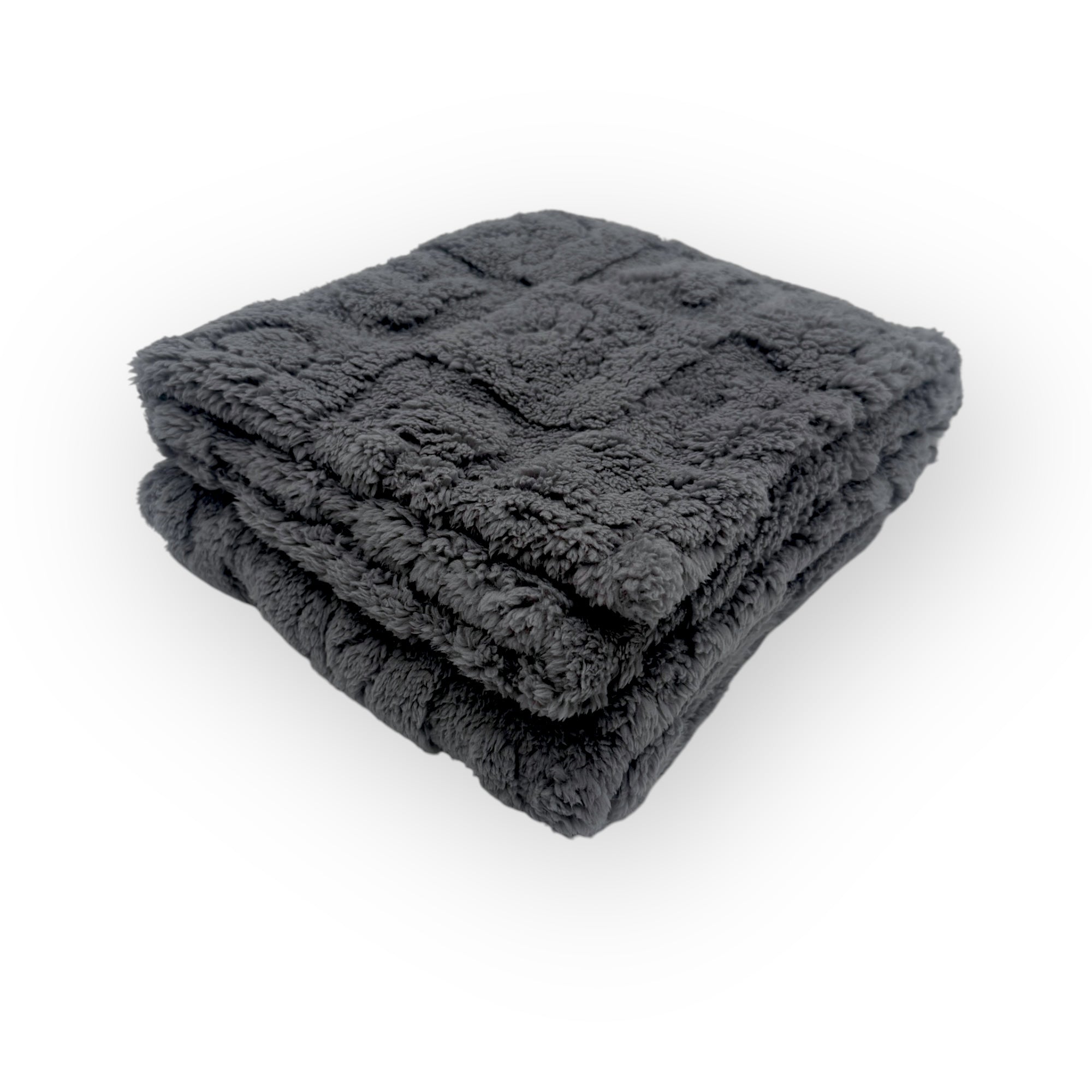 Mothers Choice  Single Layer Jacquard Blanket Grey