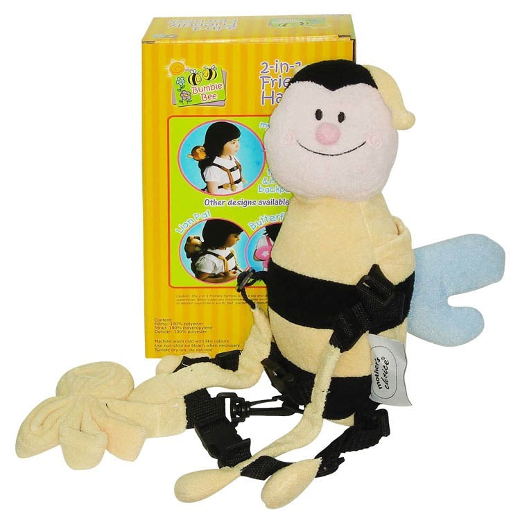 Mothers Choice Safety Harness 2 In 1 Bumble Bee