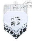 Mothers Choice 3 Pack Bandana Bib `Snack Time`