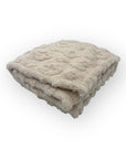Mothers Choice  Single Layer Jacquard Blanket Acru