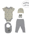 Mothers Choice 5 Piece Gift Set Grey Elephant