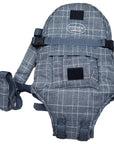 Mothers Choice 3 Way Elegant Baby Carrier Grey