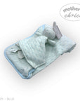 M/C SHERPA BLANKET & RABBIT  DUDU BLUE