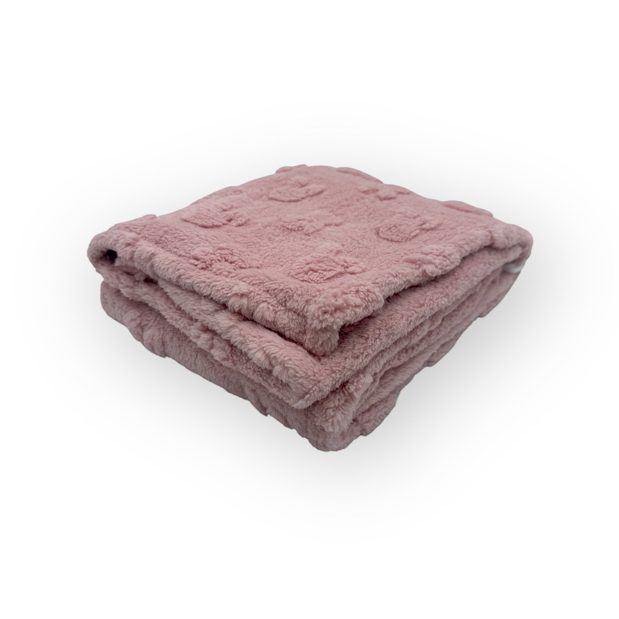 Mothers Choice  Single Layer Jacquard Blanket Pink