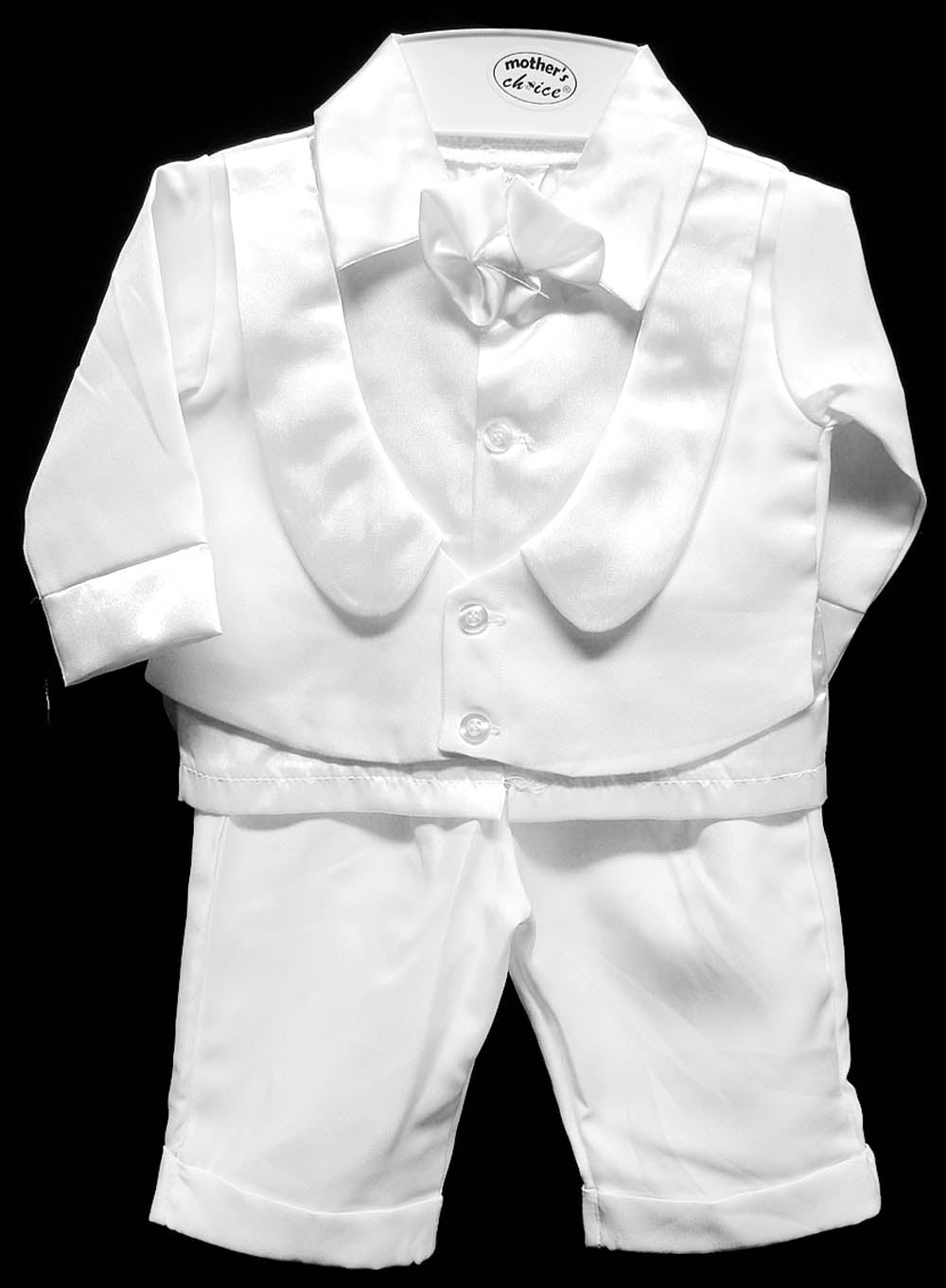 Mothers Choice Long Cristening Suits With Tailpiece
