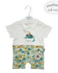 Mothers Choice  Boys S/S Romper Zoo