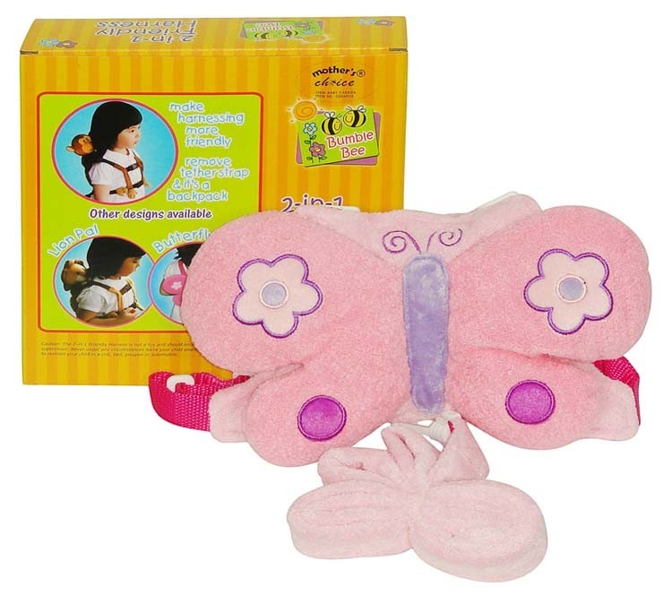 Mothers Choice Safety Harness 2 In 1 Butterfly