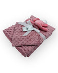 Mothers Choice  Bubble Sherpa Receiver With Security Blanket Pink