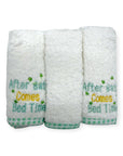Mothers Choice 3 Pack Embroidered Facecloth Set
