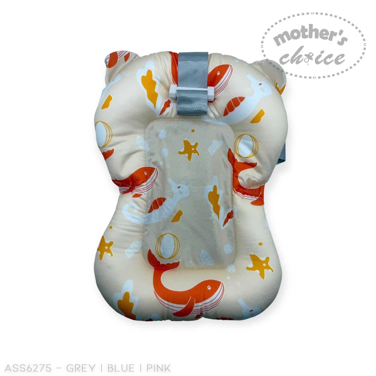 MOTHERS CHOICE BABY BATH TUB WITH CUSHION