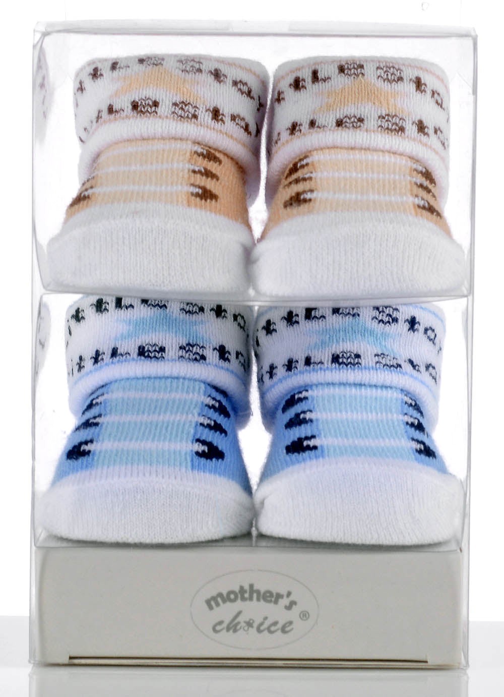 Mothers Choice Boys 2 Pack Socks Gift Pack