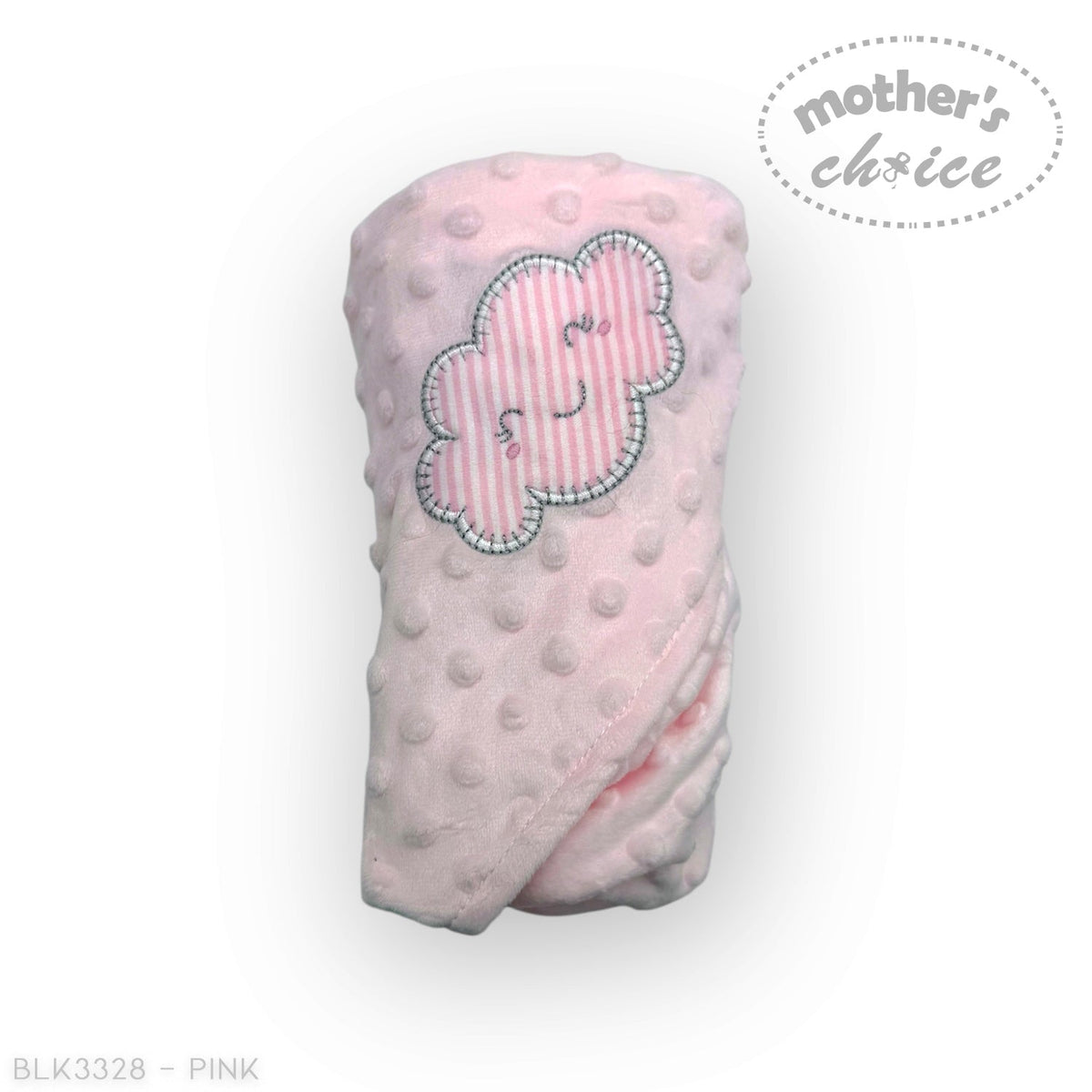 M/C SHERPA BLANKET &amp; ELEPHANT DUDU PINK