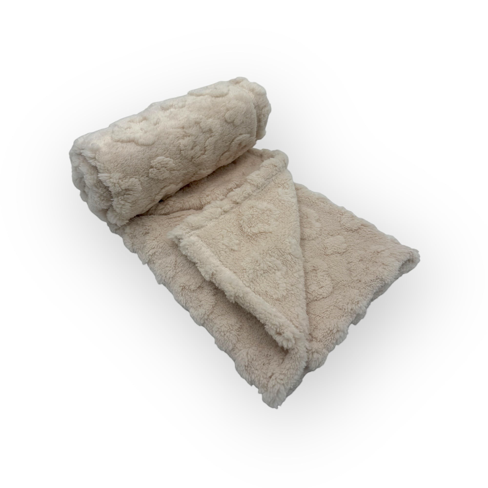 Mothers Choice  Single Layer Jacquard Blanket Acru