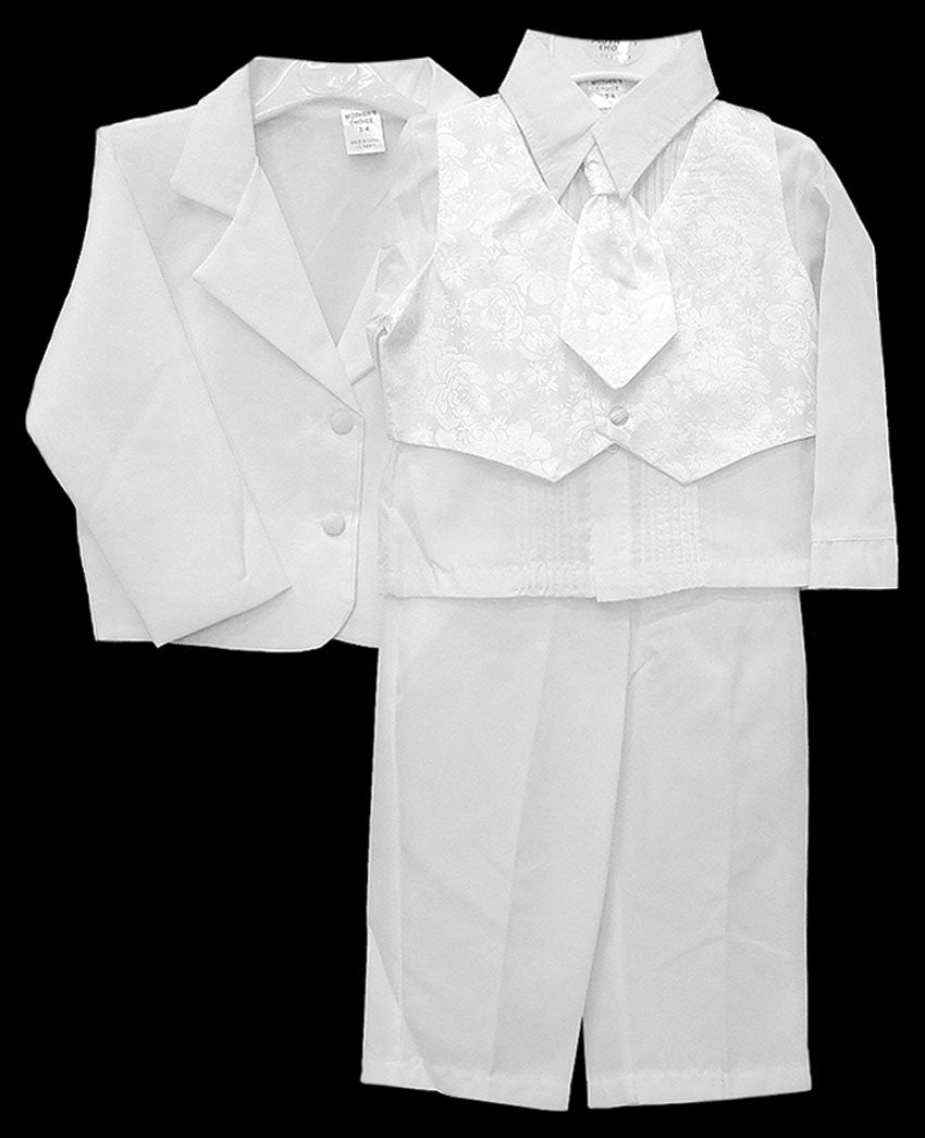 Mothers Choice 5 Piece White Suit Set