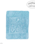 Mothers Choice Baby Mink Blanket - Blue Abc