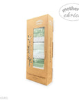 Packaging of lace washers with 'Mother's Choice' branding on a white background