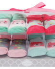 Mothers Choice 4 Pack Baby Socks Gift Pack Bear