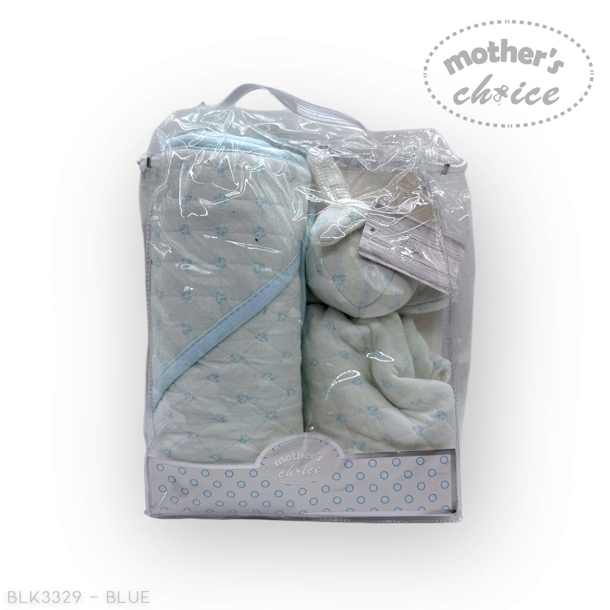 M/C SHERPA BLANKET &amp; RABBIT  DUDU BLUE