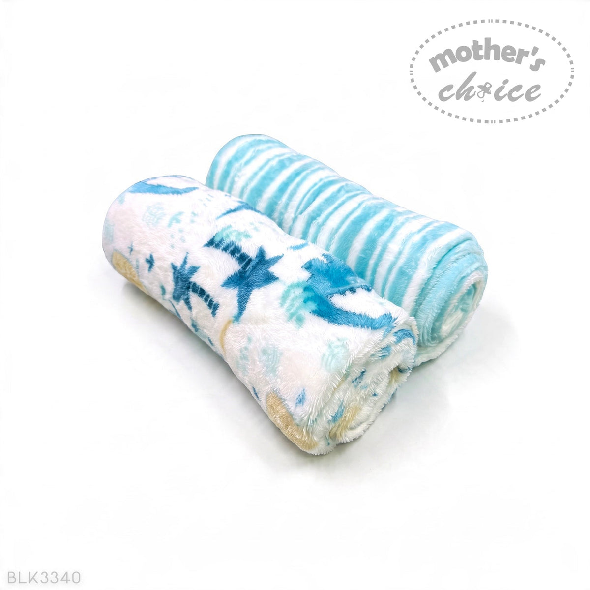 M/C 2 PACK FLEECE BLANKET DINO