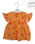 Mothers Choice Inf Girls Dress Set `Orange`