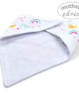 Mothers Choice Girls 4 Pack Bandana Bib `Unicorn`