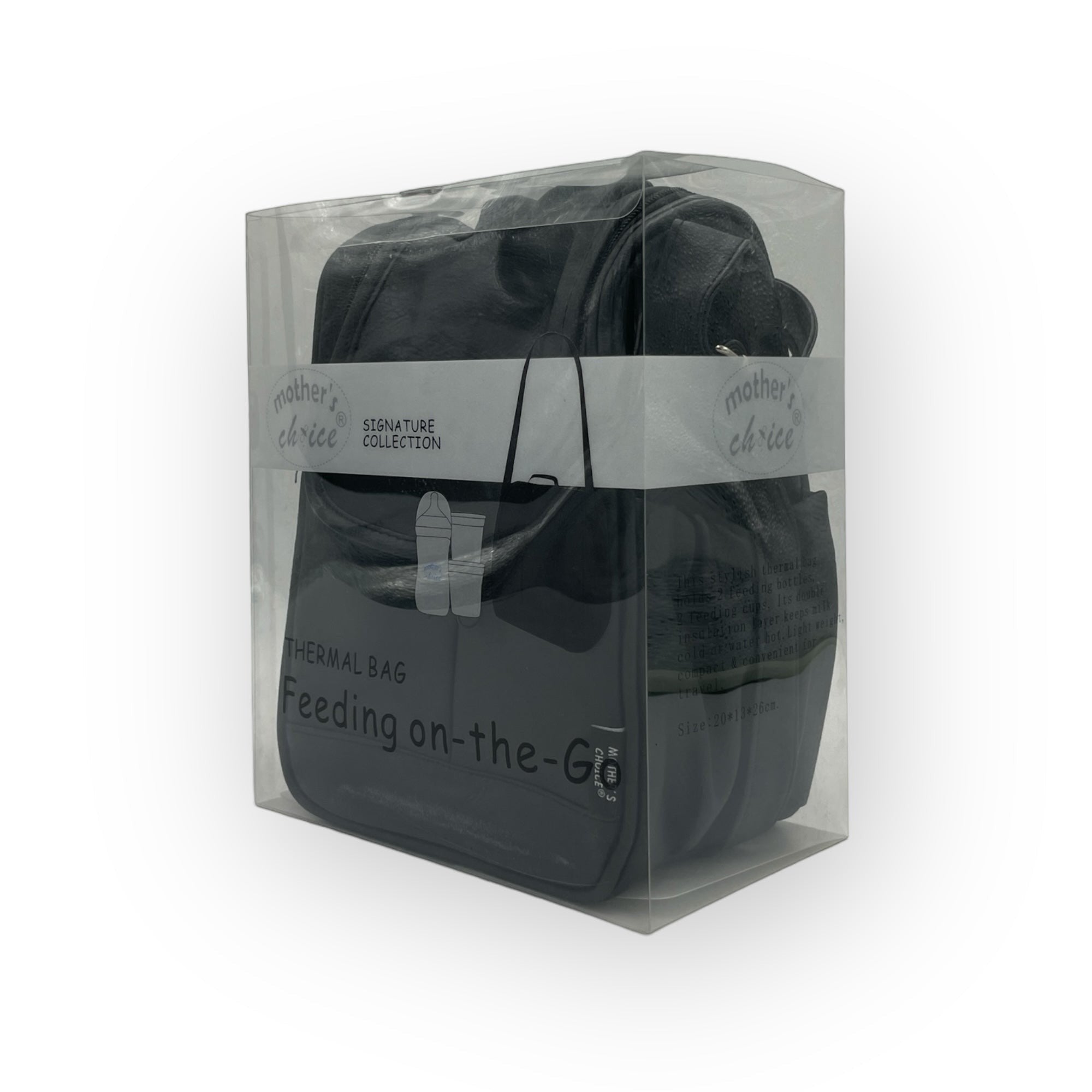 Mothers Choice PU Upper Baby Bottle Warmer Black
