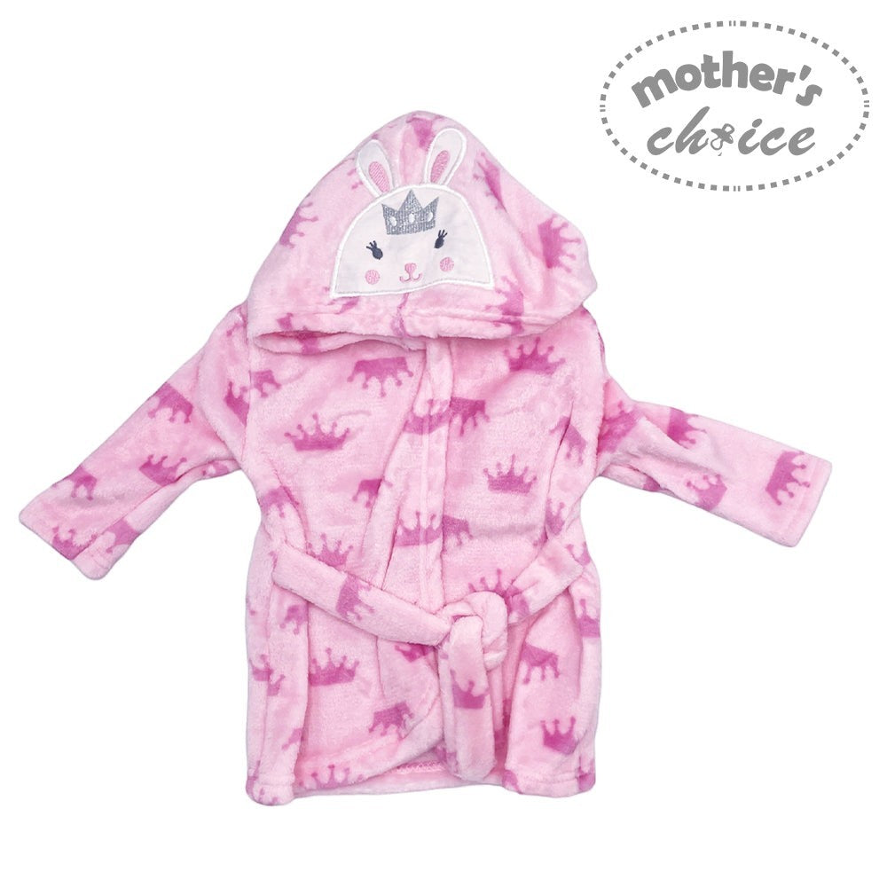 Mother's Choice  100% Polyester Bathrobe - Tiara