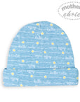 Mothers Choice 100% Cotton 5 Pack Beanie Hat Set `Hello Cute`