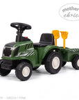 RIDE-ON CAR TRACTOR WITH TRAILOR AND ACCESSORIES