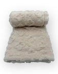 Mothers Choice  Single Layer Jacquard Blanket Acru