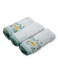 Mothers Choice 3 Pack Embroidered Facecloth Set