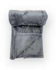 Mothers Choice  Single Layer Sherpa Fleece Blanket Grey