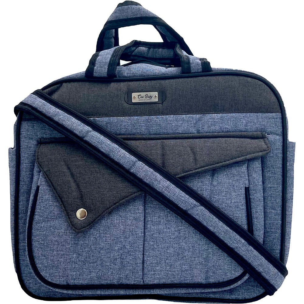 Mothers Choice Grey Combo Nappy Bag