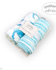 M/C 2 PACK FLEECE BLANKET DINO