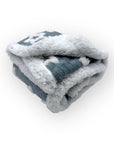 Mothers Choice  Sherpa Fleece Stars Blanket Blue