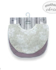 Baby bib with floral pattern on a white background, branded 'Mother's Choice'.