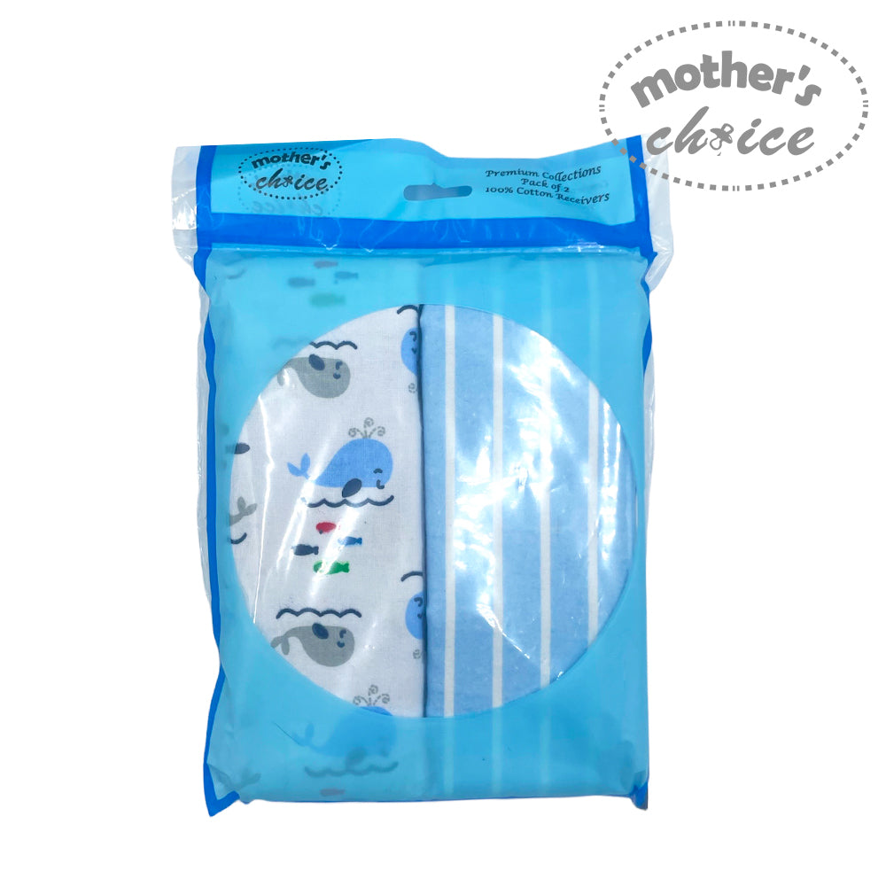 Packaged baby products with cartoon design on a white background, featuring 'Mother's Choice' branding.