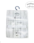 Mothers Choice  3 Piece Hooded Towels And 3 Piece Facecloths Blue Elephant