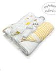 Mothers Choice  3 Piece Hooded Towels And 3 Piece  Facecloths Sweet As Honey