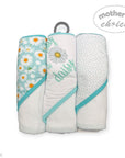 Mothers Choice 3 Piece Hooded Towels And 3 Piece Facecloths Pretty On A Daily Sunflower